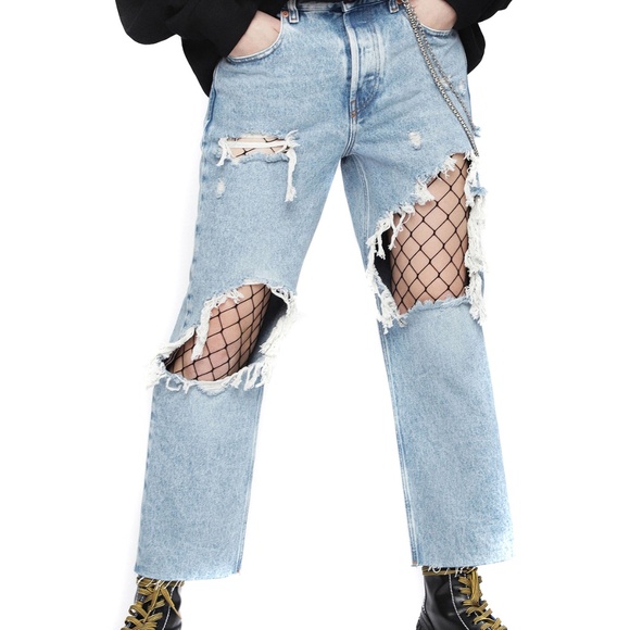 Diesel Aryel 0076N Women Jeans Pants Straight - size 27 - Picture 3 of 8